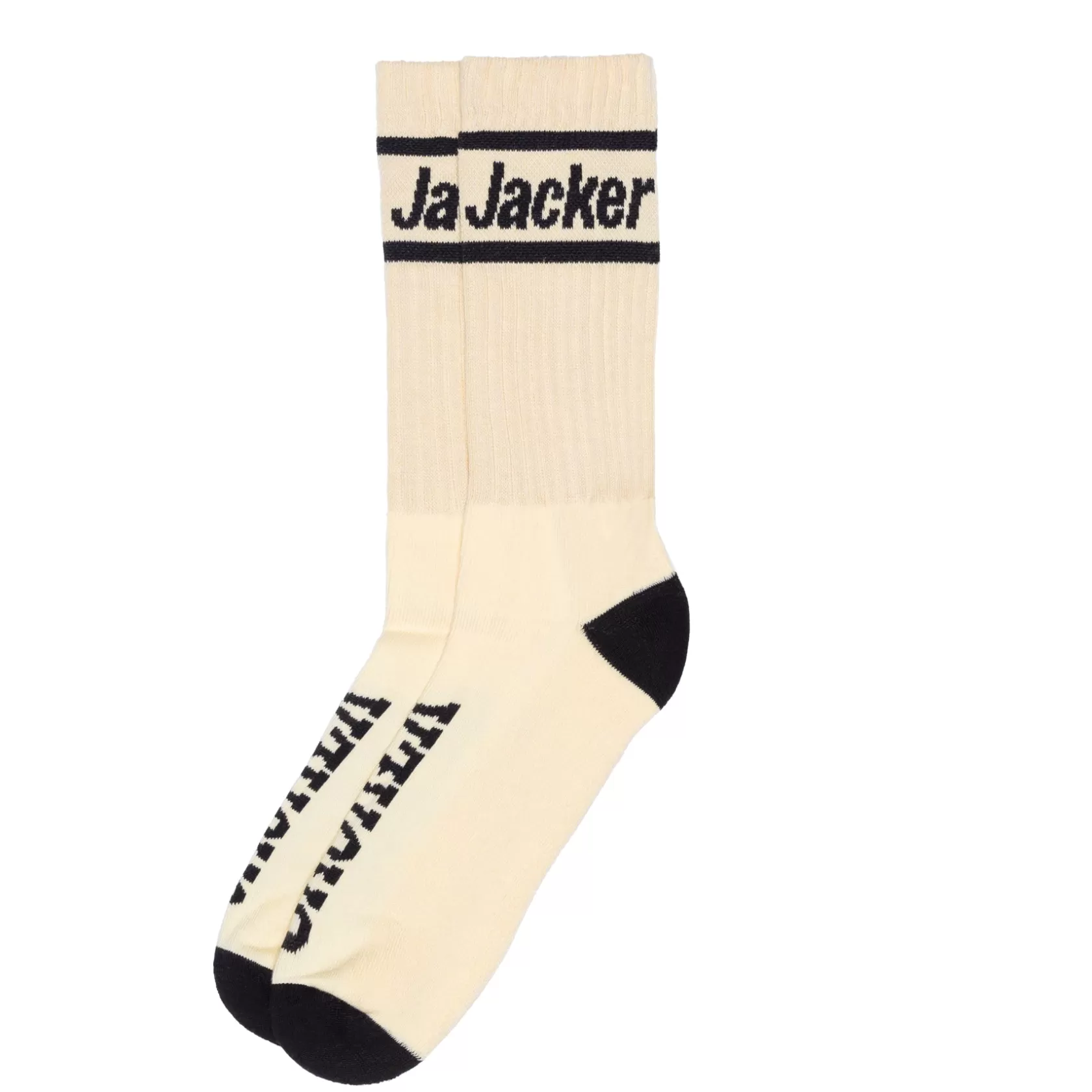 Outlet Jacker After Logo Nsl-Chaussettes-Beige