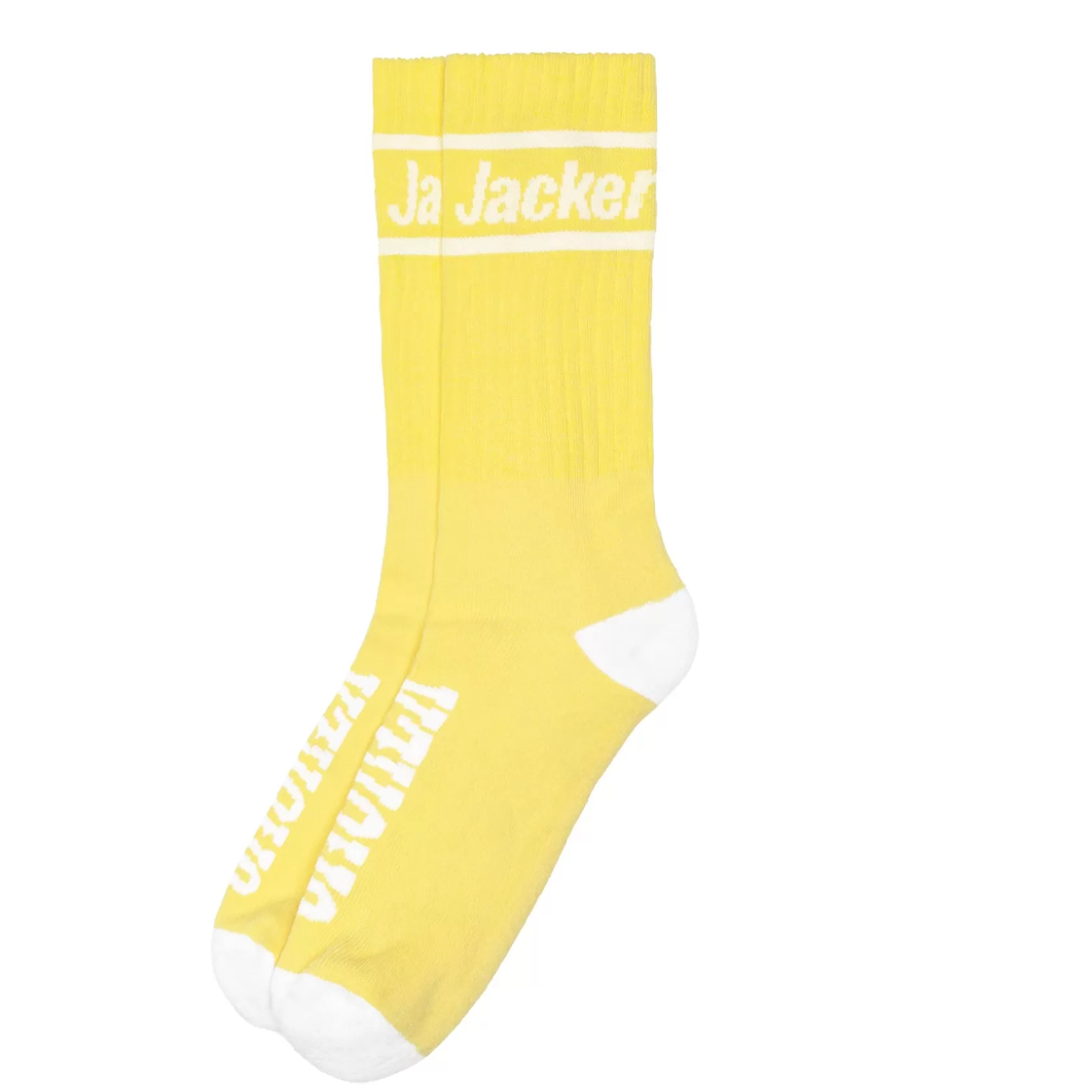 Outlet Jacker After Logo Upr-Chaussettes-Yellow