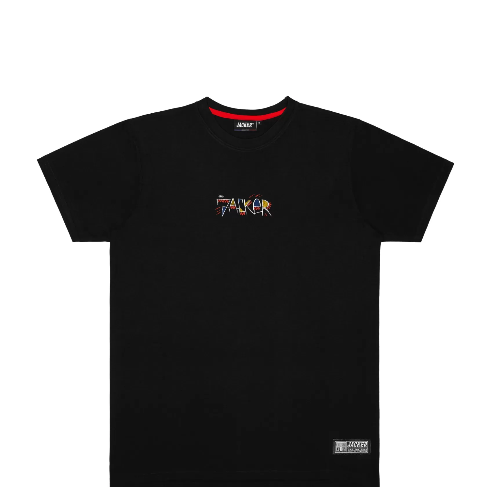 Online Jacker Angry-T-Shirt-Black