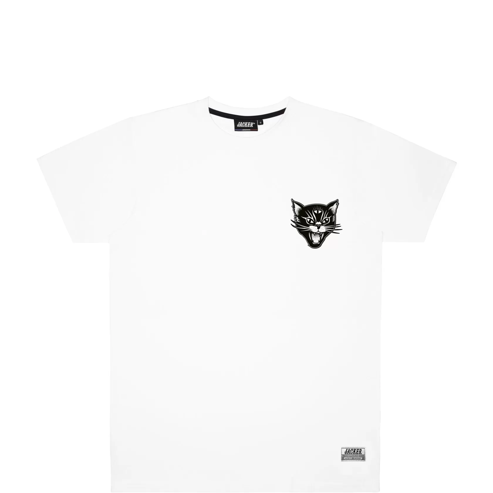 Hot Jacker Black Cats-T-Shirt-White