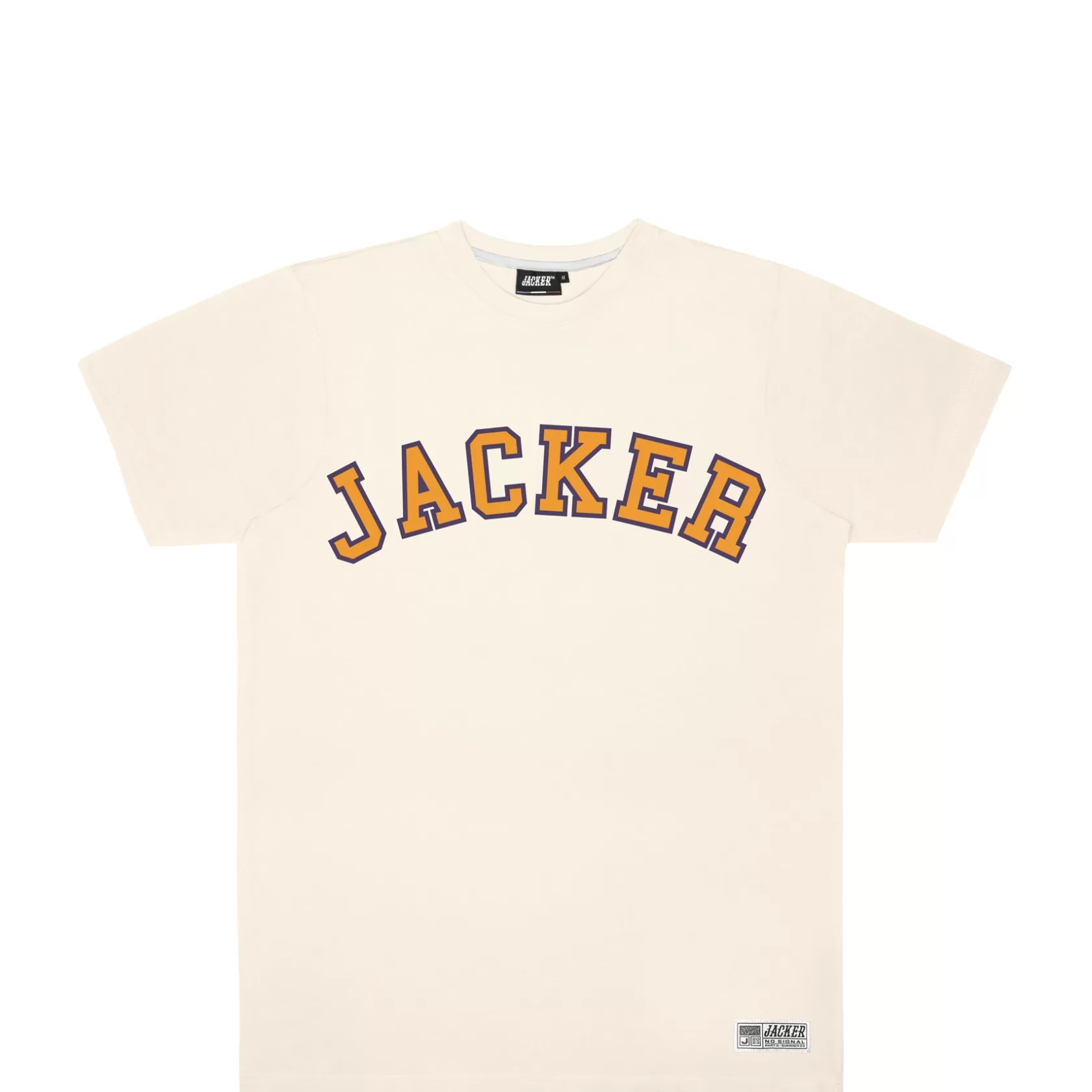 Hot Jacker College Tee-T-Shirt-Beige