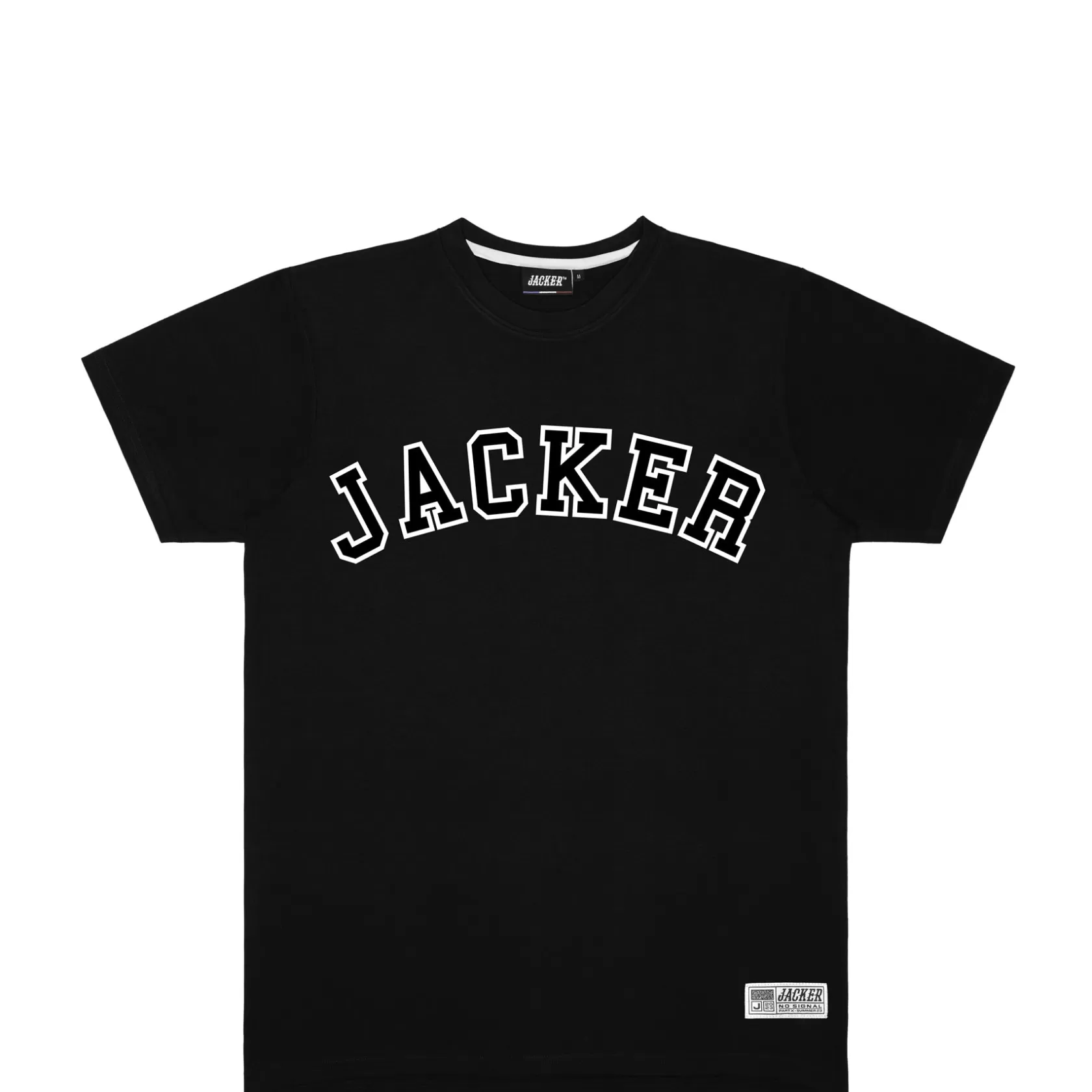 Outlet Jacker College Tee-T-Shirt-Double Black