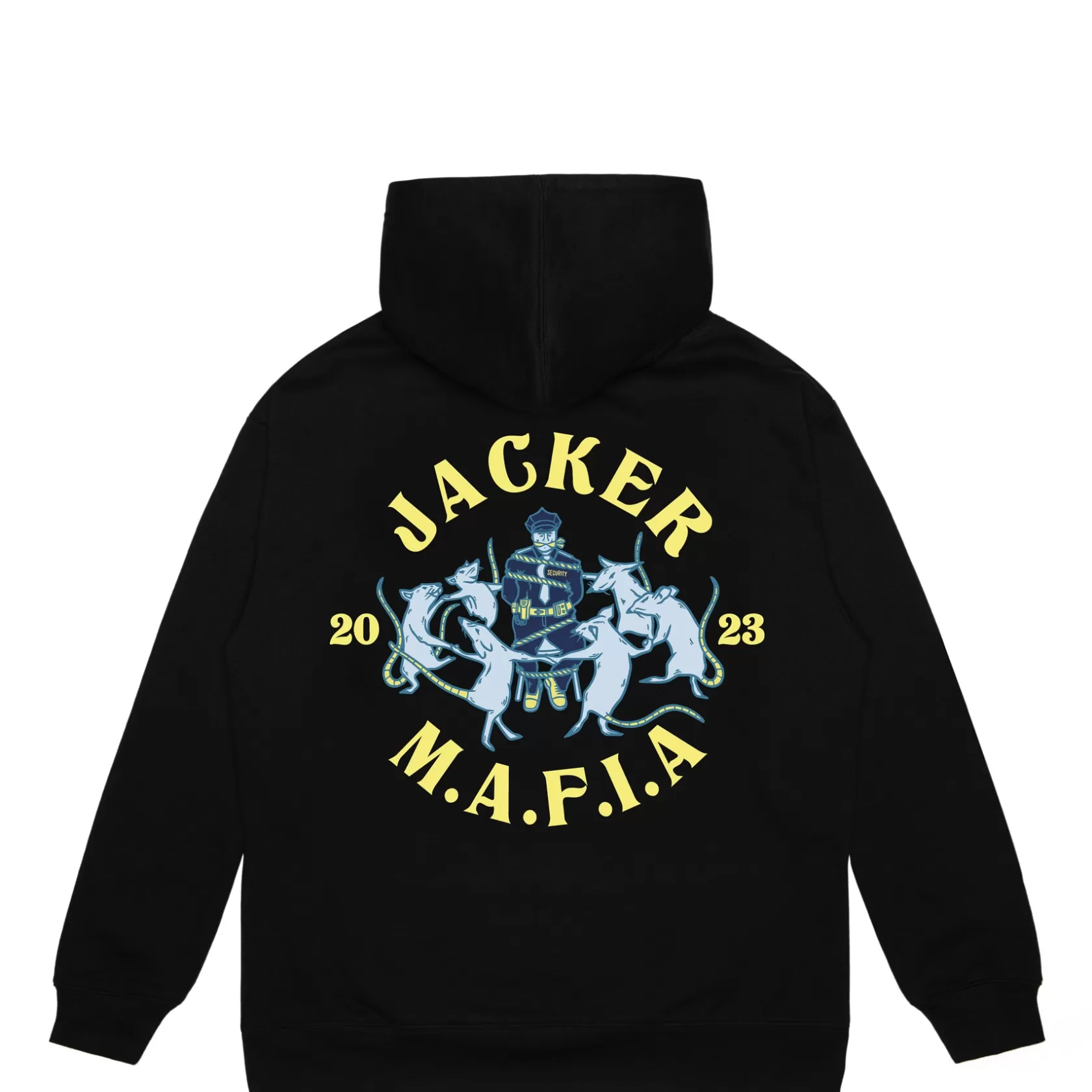 Cheap Jacker Dancing Rats-Hoodie-Black