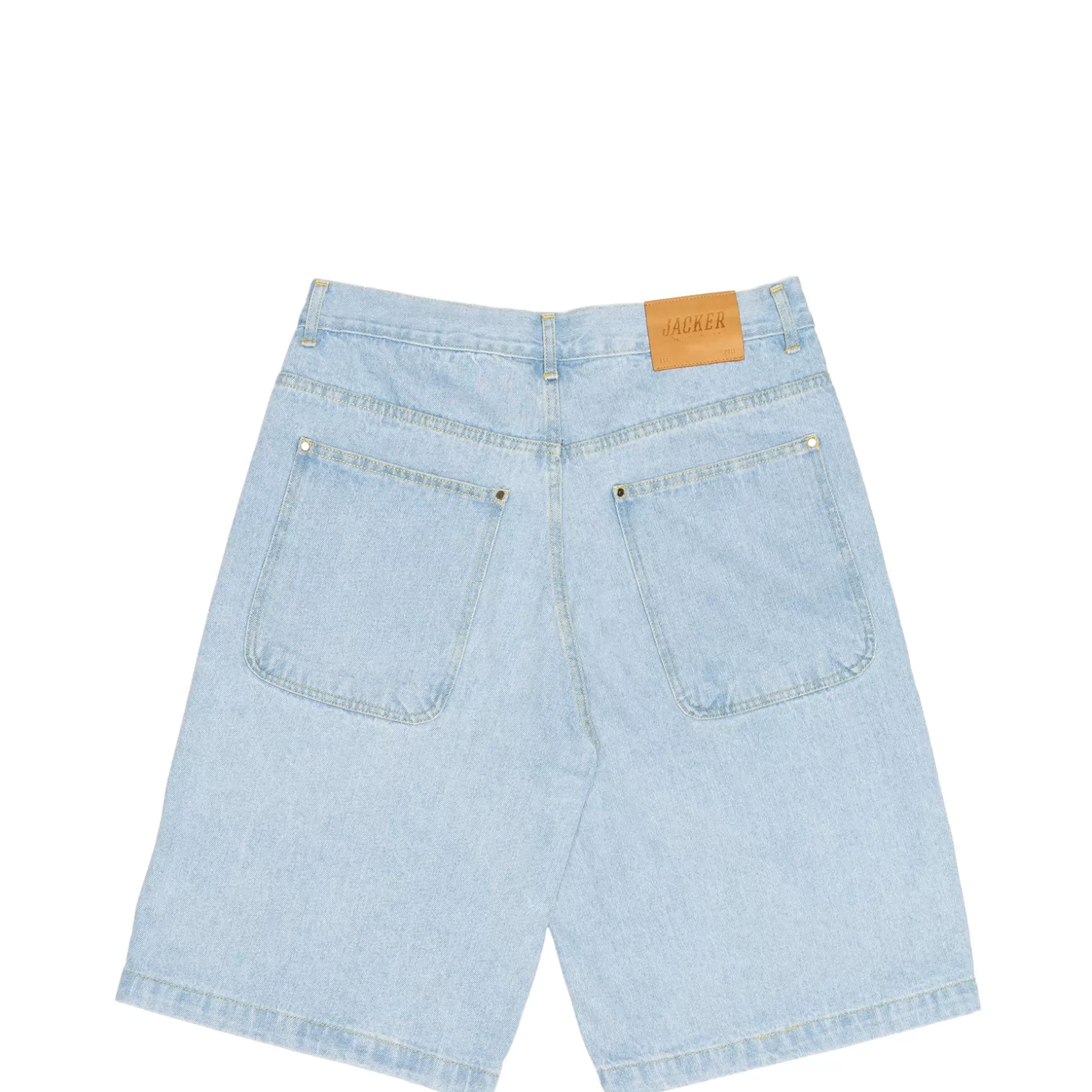 Cheap Jacker Denim Baggy Short-Blue