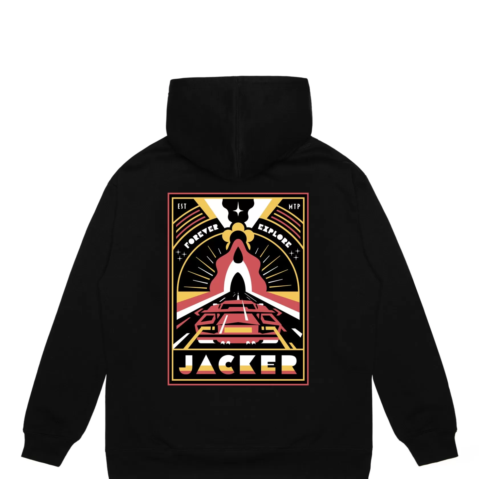 Fashion Jacker Explorer-Hoodie-Black