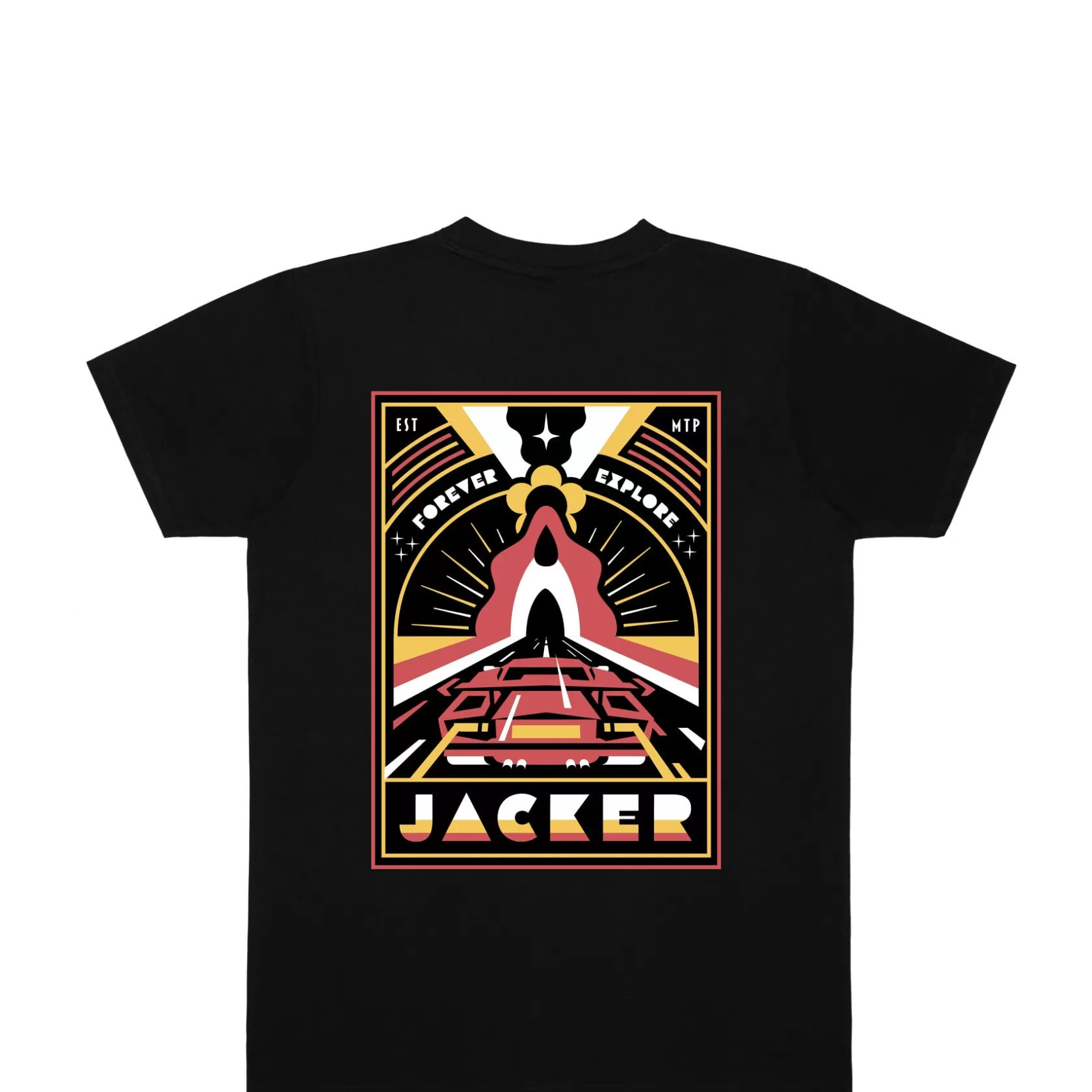 Sale Jacker Explorer-T-Shirt-Black