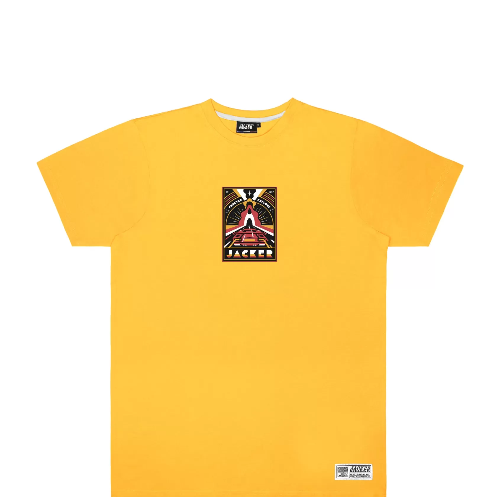 Hot Jacker Explorer-T-Shirt-Yellow