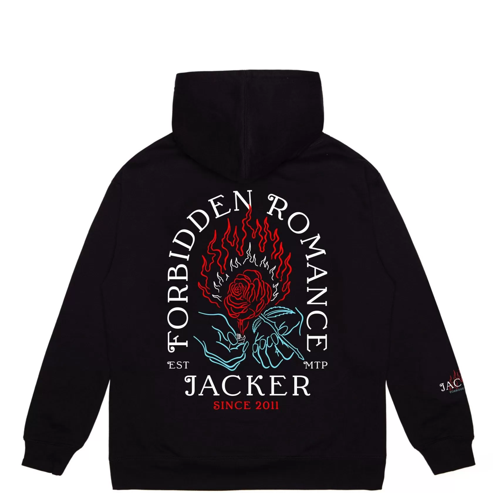 Clearance Jacker Forbidden Romance-Hoodie-Black