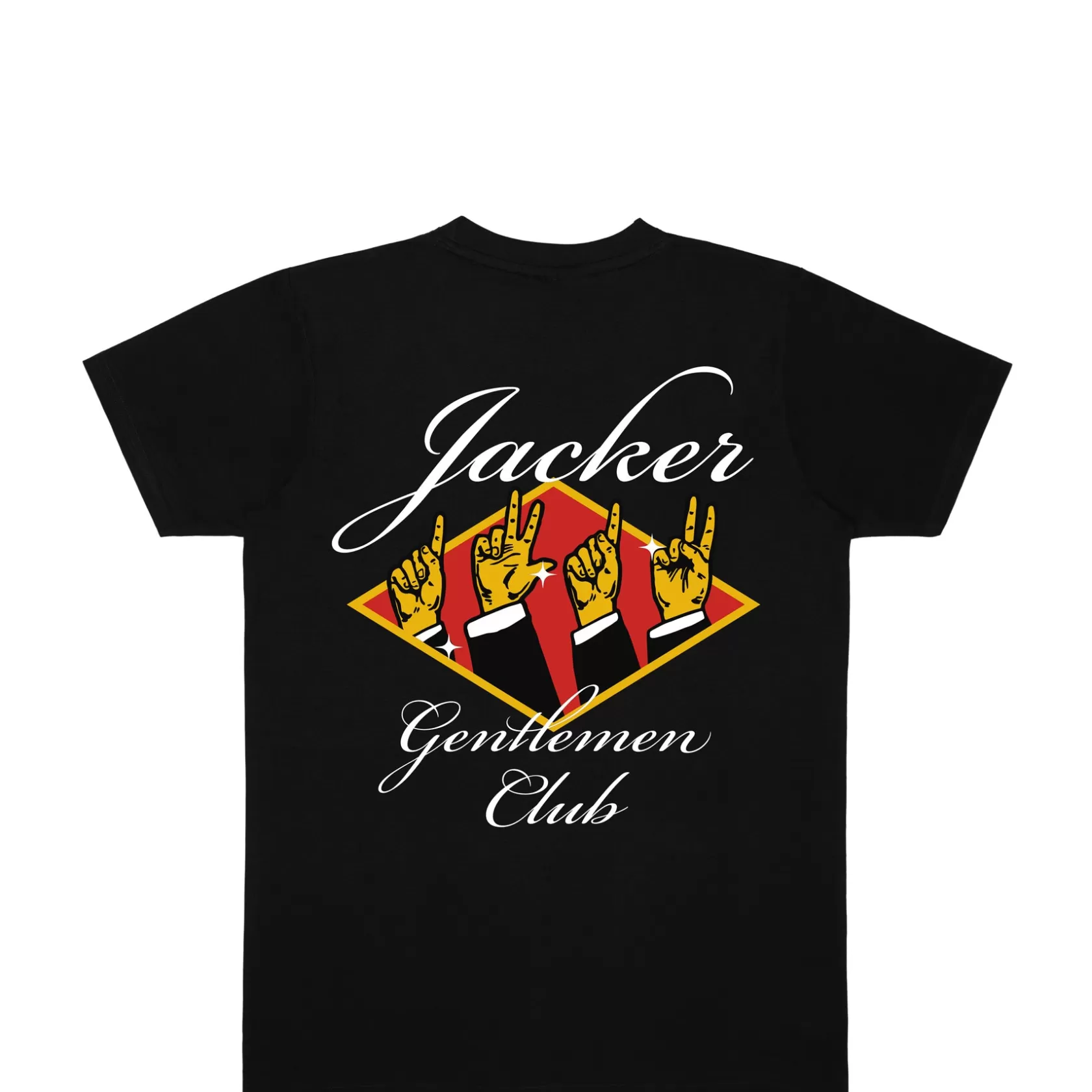 Cheap Jacker Gentlemen Club-T-Shirt-Black