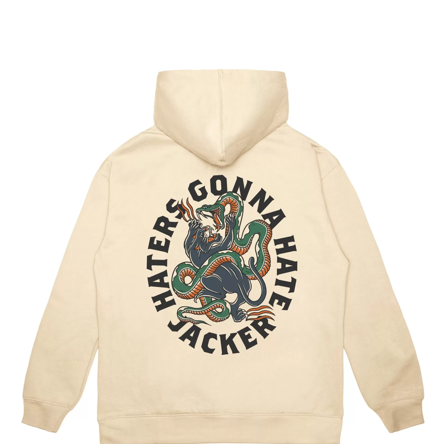 Fashion Jacker Haters-Hoodie-Beige