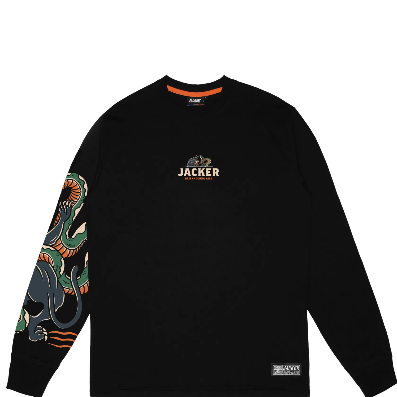 Shop Jacker Haters-Long Sleeves-Black