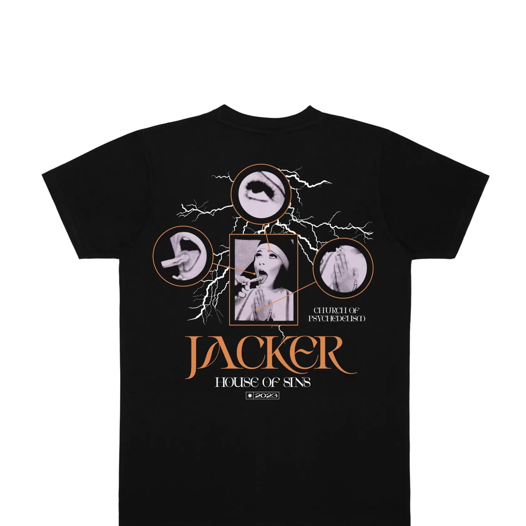 Store Jacker House Of Sins-T-Shirt-Black