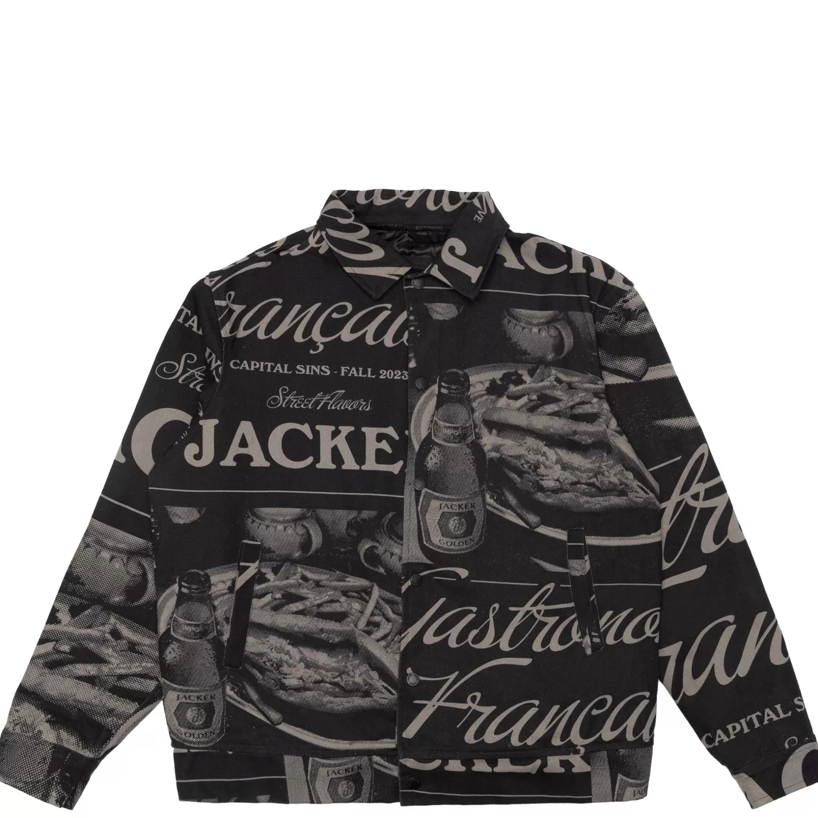 Store Jacker Junk Food-Jacket-Black