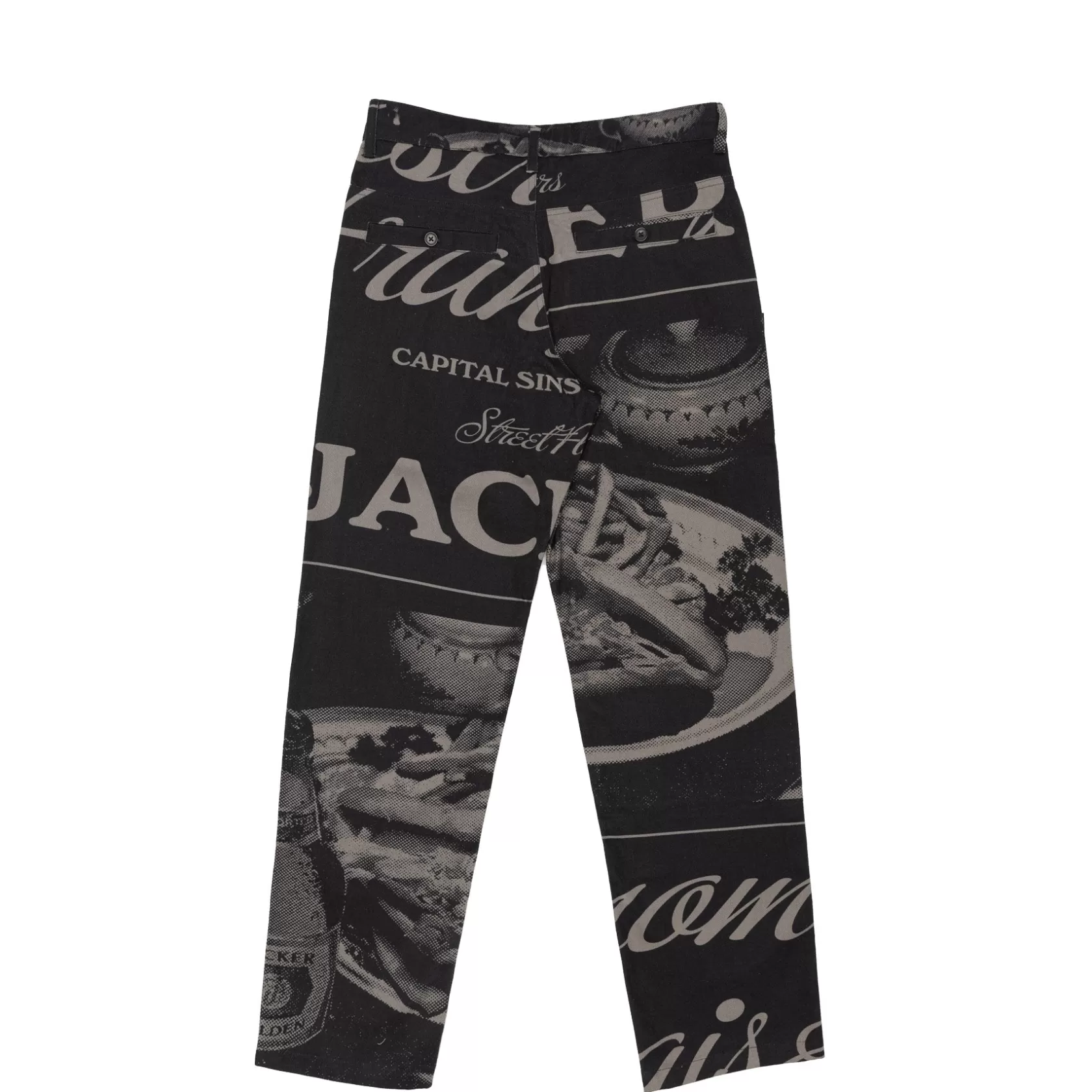 Cheap Jacker Junk Food-Pant Chino-Black