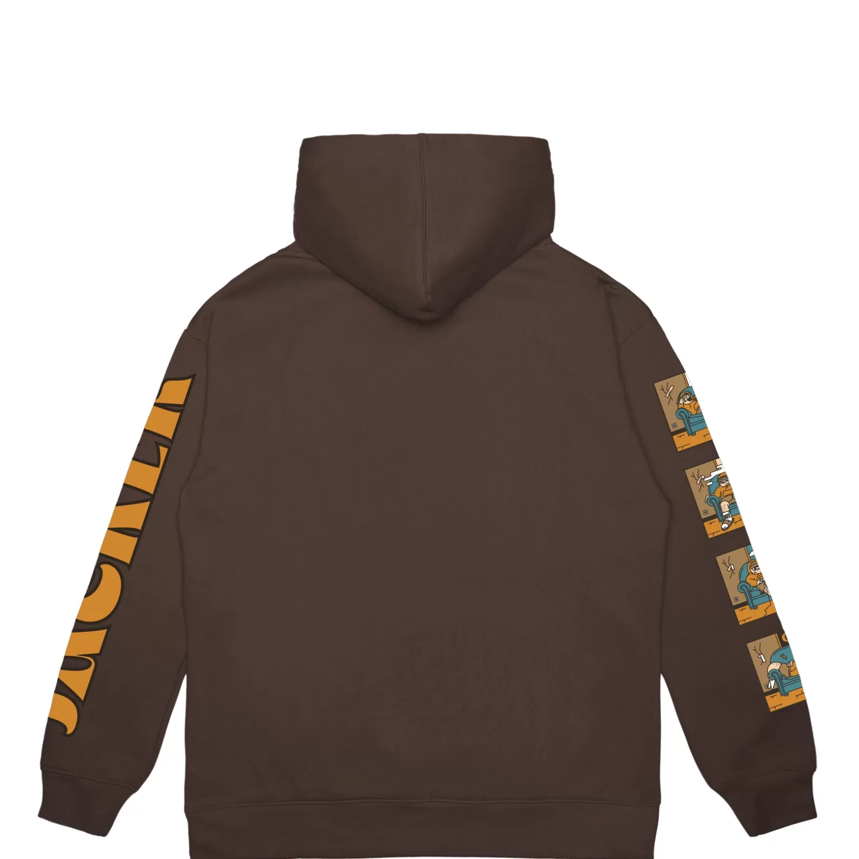 Discount Jacker Lazy-Hoodie-Brown