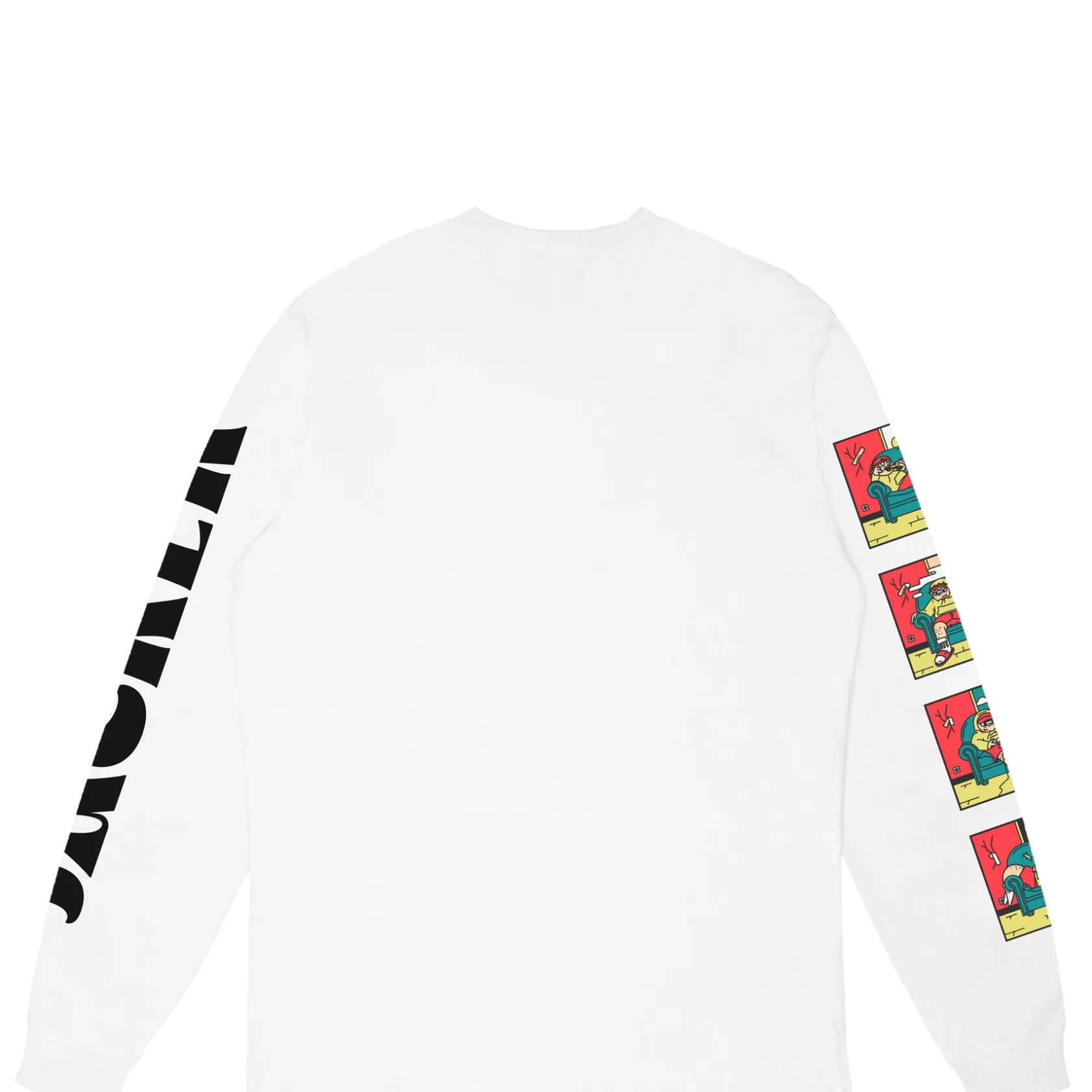 Clearance Jacker Lazy-Long Sleeves-White