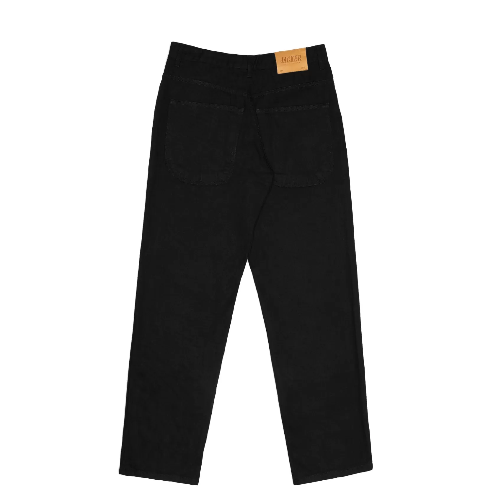 Store Jacker Loose Fit-Denim Pant-Black