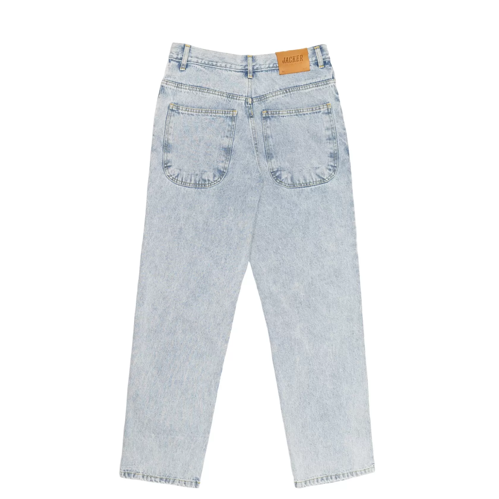 Cheap Jacker Loose Fit-Denim Pant-Blue