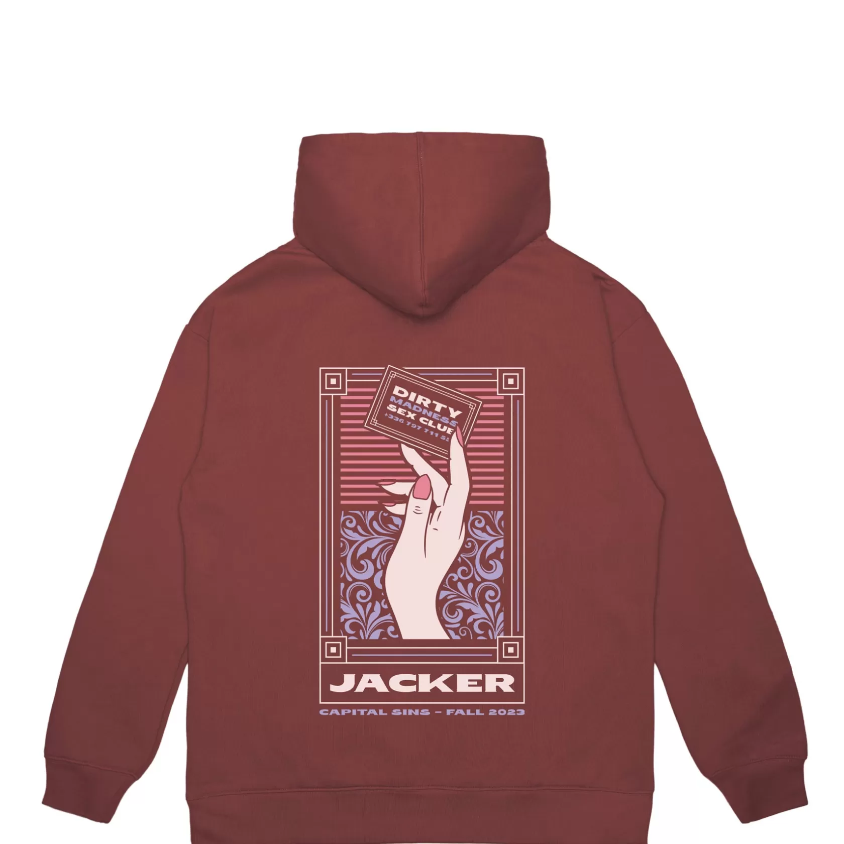 Outlet Jacker Lust-Hoodie-Brick