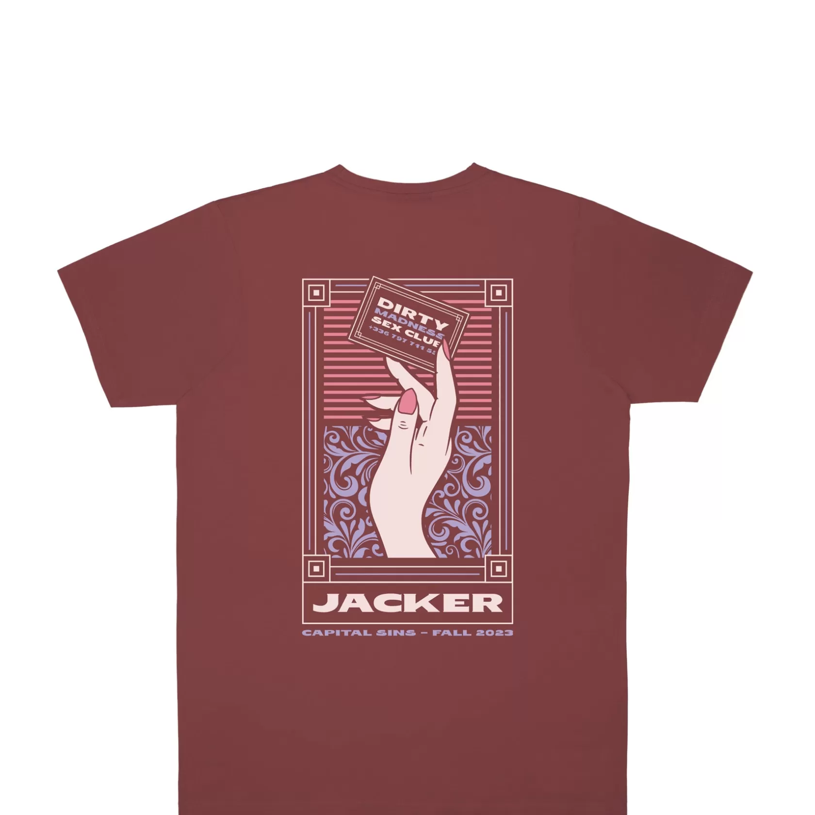 Online Jacker Lust-T-Shirt-Brick