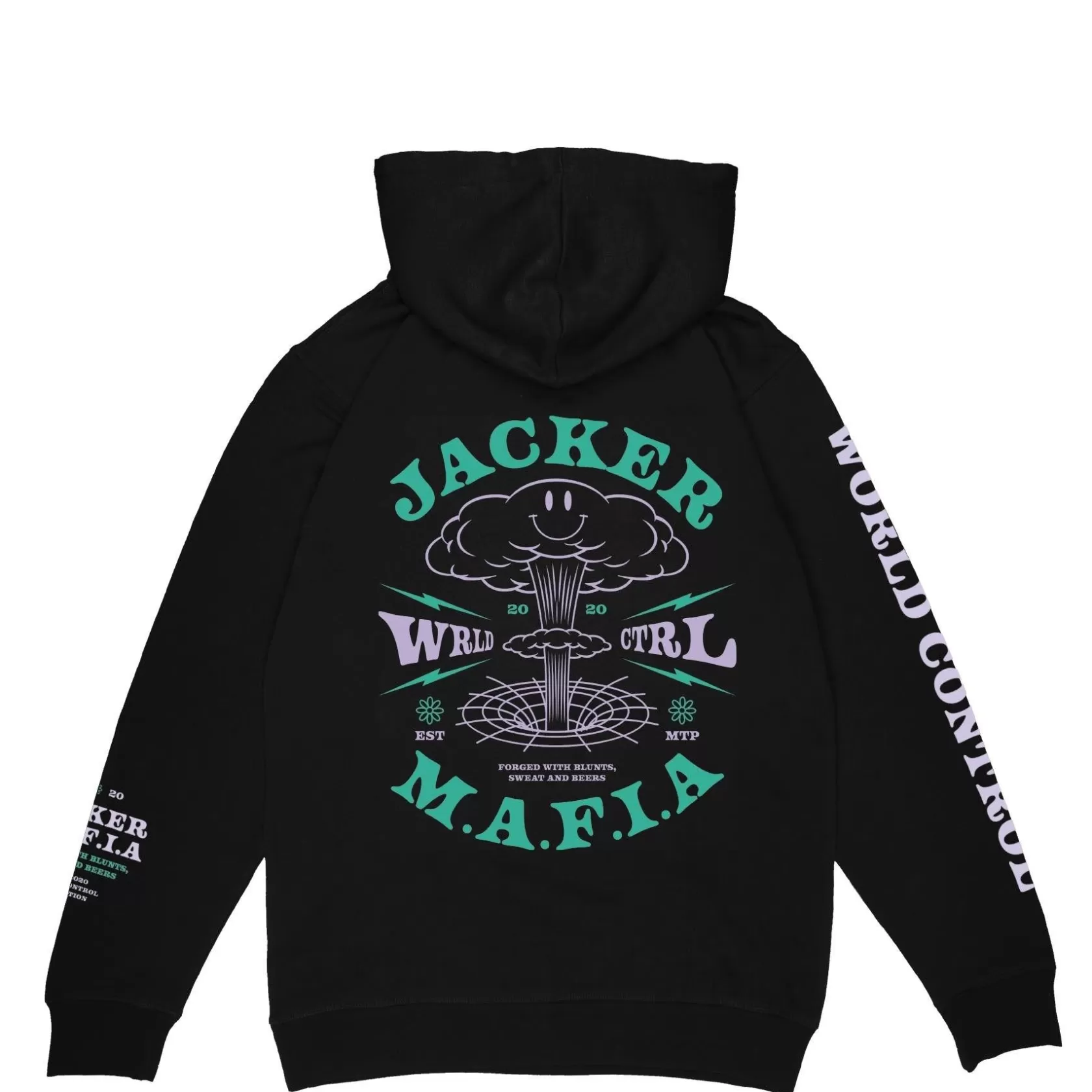 Fashion Jacker Nuclear-Hoodie-Black