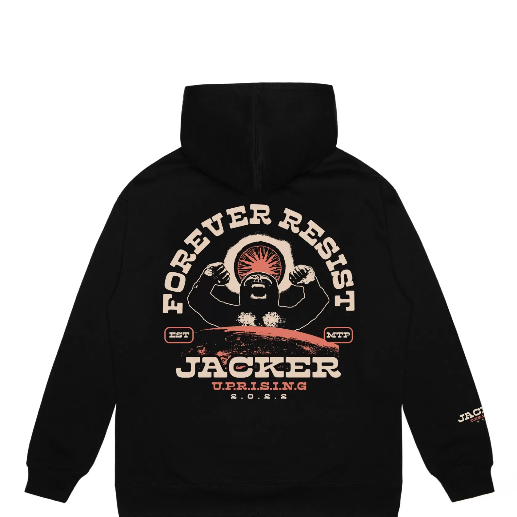 Best Sale Jacker Resistance-Hoodie-Black