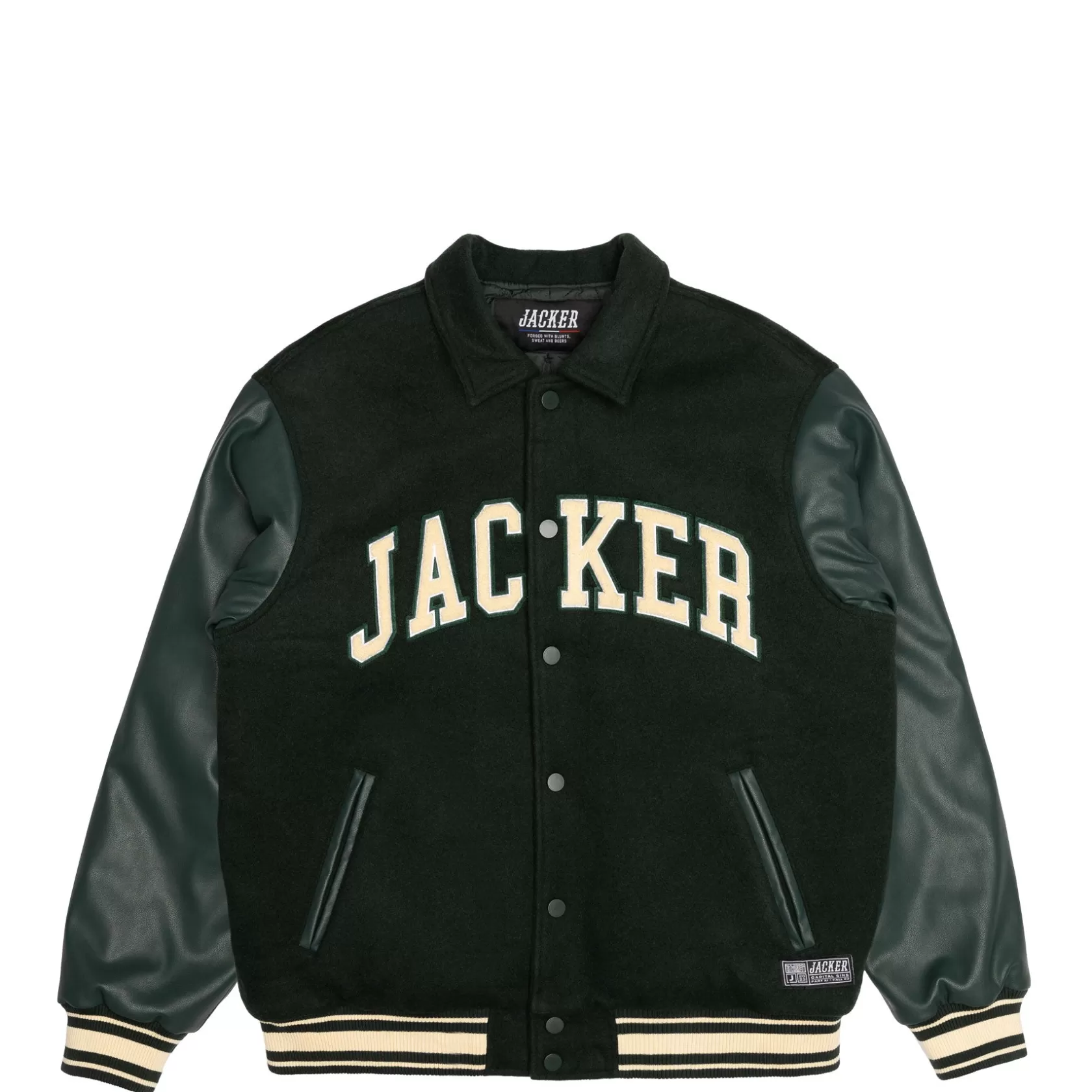 Online Jacker Stingy-Varsity Jacket-Green