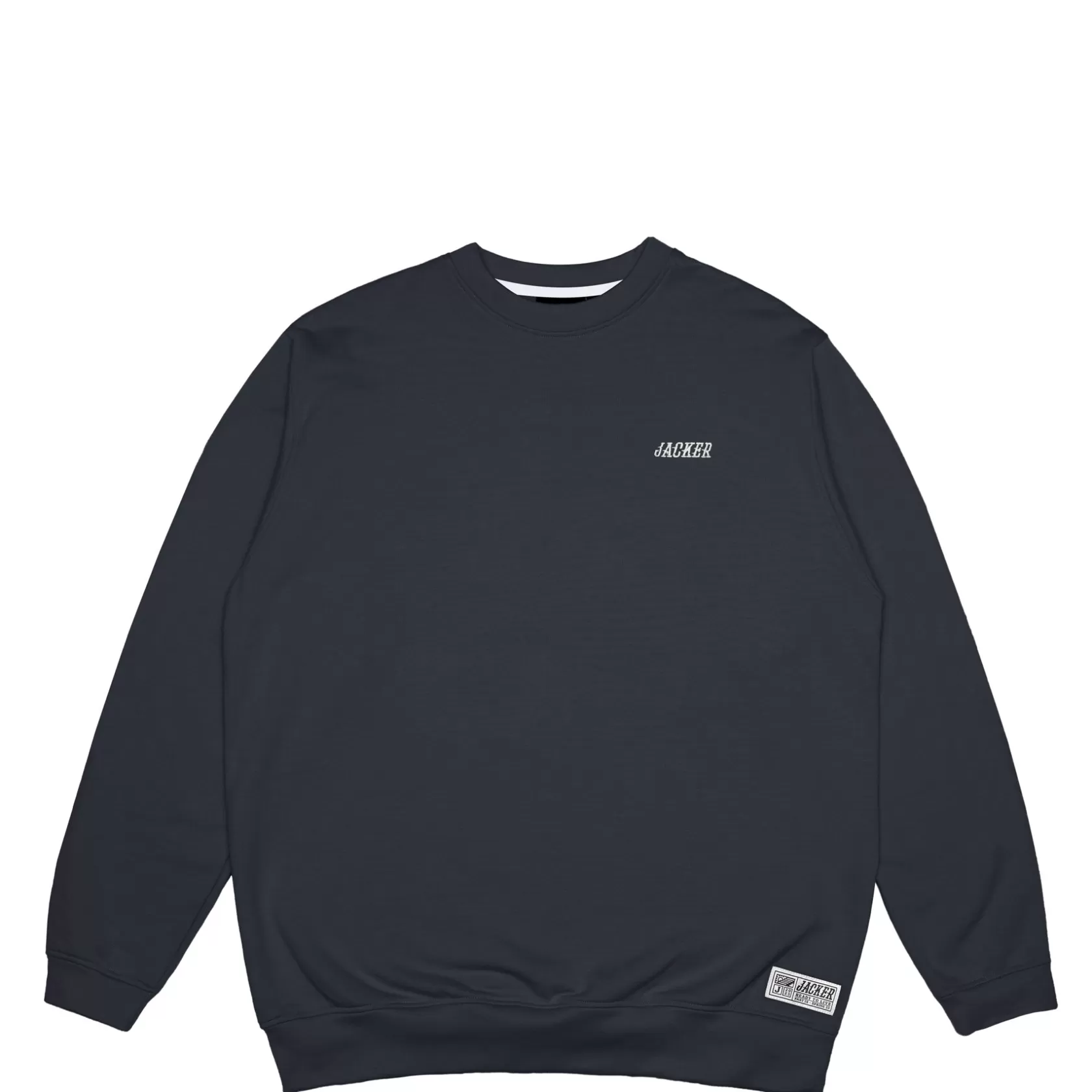 Best Sale Jacker Team Logo-Crewneck-Navy