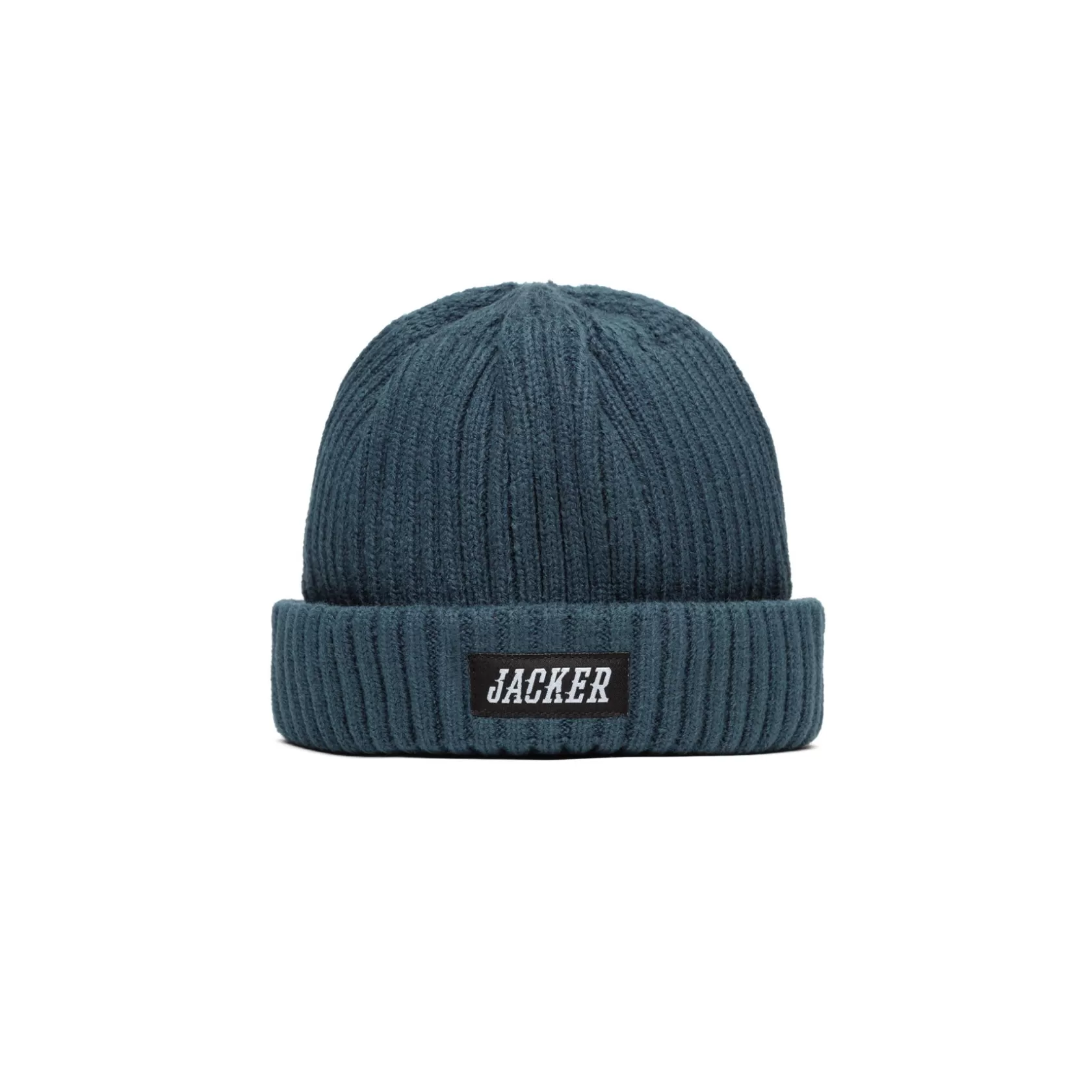 New Jacker Team Logo-Short Beanie-Navy