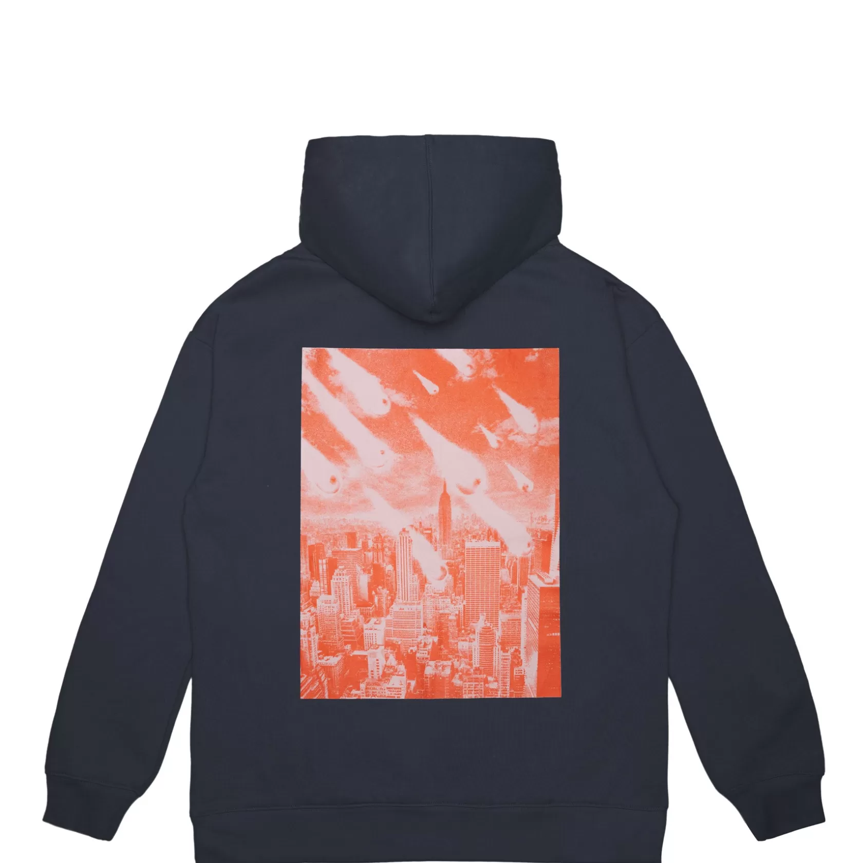 New Jacker Tits Attack-Hoodie-Navy