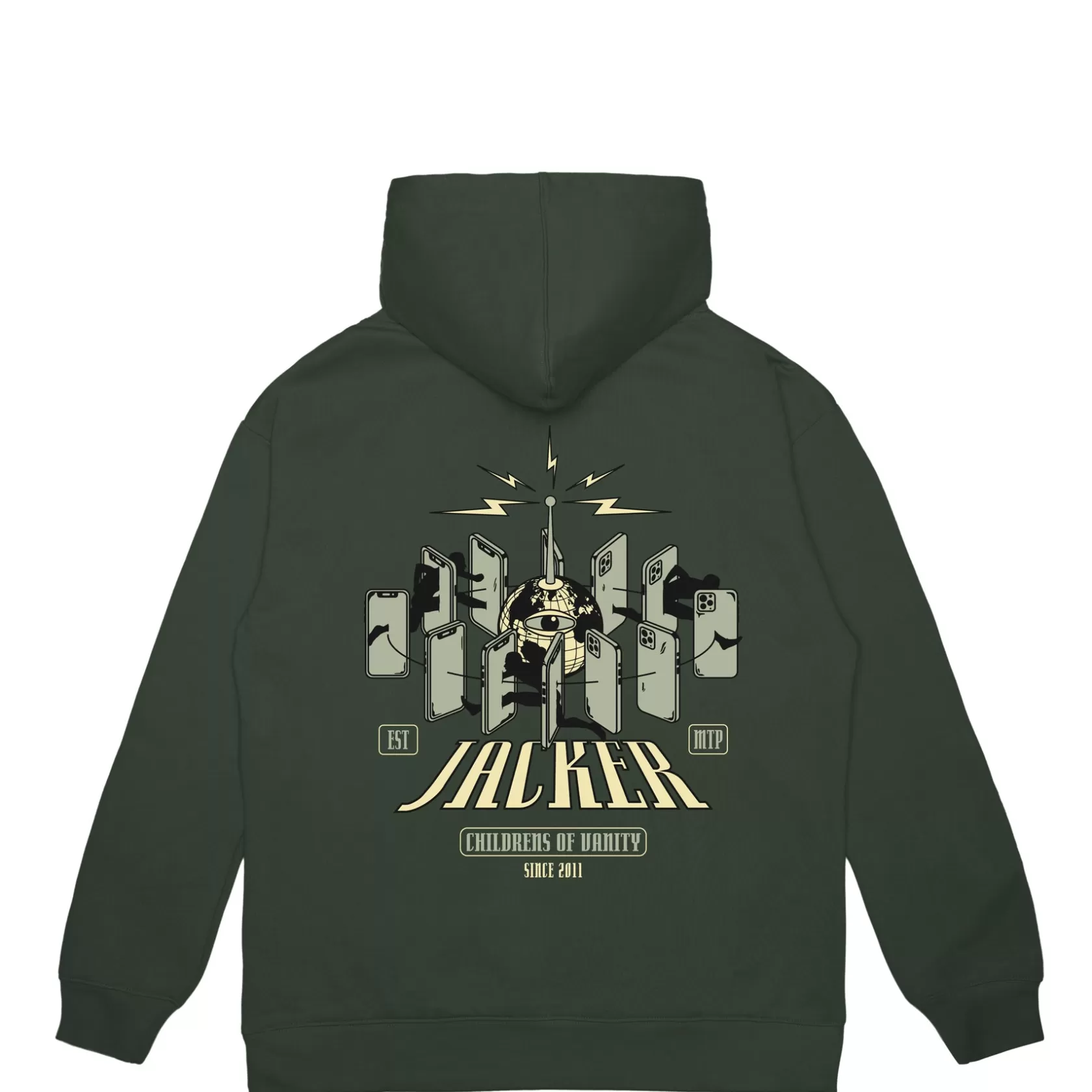 Fashion Jacker Vanity-Hoodie-Green